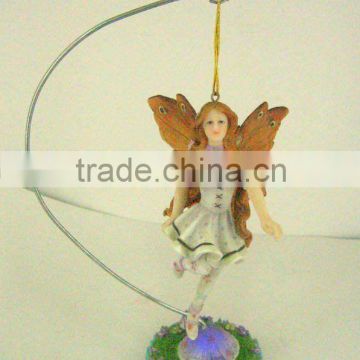 polyresin fairy hanger