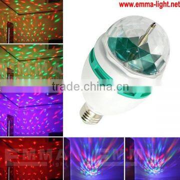 LED Lighting Full Color Rotating Lamp Disco Party Bar Club Effect Lights Stage