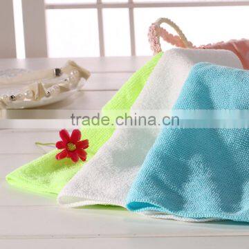 3 colors/set 30*30 cm Polyester Towel solid textile washcloth rag clean cloth