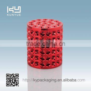 GC-2489 bright red UV perfume plastic cap with PP insert