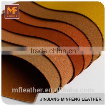 New popular design facotory hydrolysis resistance various fashion suede leather