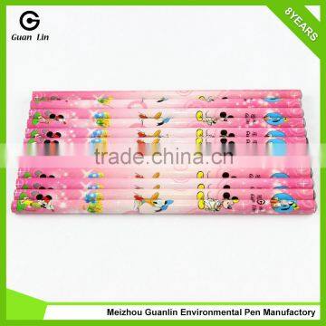New Arrival Standard 12 Pcs Cartoon Pink Dipped Pencil photo-3
