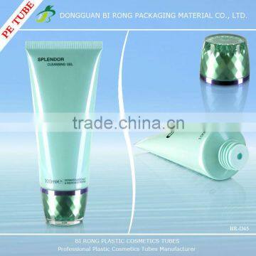 Large Plastic Cosmetics Packaging Tubes for Facial Cleanser