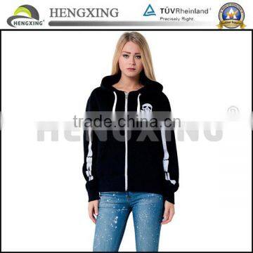 Womens Fashion Hoodie Crop Top Plain photo-4