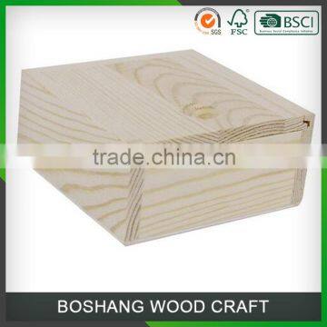 Supply By Fctory Cheap Unfinished Wooden Watch Box photo-4