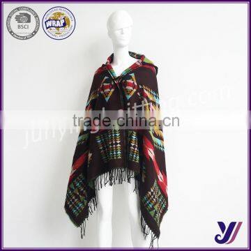 factory hot sale fashion Wool felt woven ladies scarf shawls with hat Professional manufacturer(Can be customized)