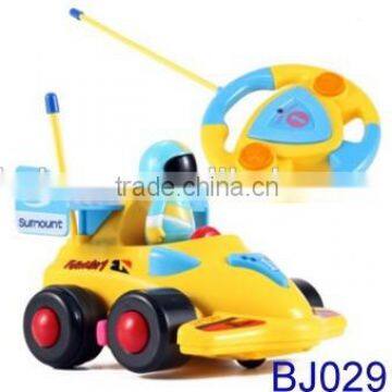 New Red Cartoon R/C F1 Go Kart Race Car Toy for Toddlers photo-2