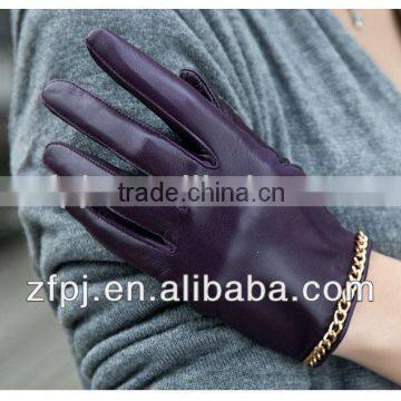 HOT SALE for New Fashion short Leather Gloves for women