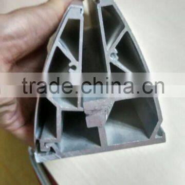 Recomend Triangle Laminated Glass Concrete Outdoor Aluminum Balustrade photo-4