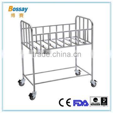 BS - 615 Stainless Steel Baby Cot Bed Baby Bed