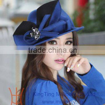 Beautiful Ladies Warm Wool Felt Hat for Winter