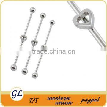 316L Surgical Stainless Steel Body Piercing Jewelry Industry Barbell