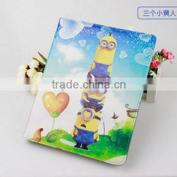 Cartoon Despicable Me Minions Rotation Case For IPad Air 2 IPad Air photo-5