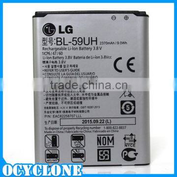 LG BL-59UH 2370mAh 3.8V Rechargerable Mobile Phone Battery for LG Phone