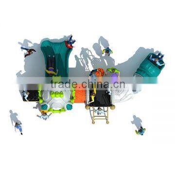 Eco-friendly Fairy-style outdoor playground super tube slide with 30 optional site sizes