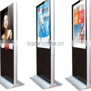 Multi Tasking Advertising 65inch Video Player Floor Standing Kiosk Touch Screen photo-6