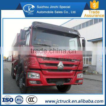 Popular 17000KG sino howo 8x4 dump garbage truck of Chinese manufacturer