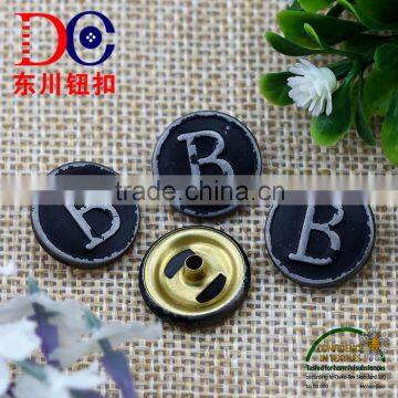 Fashion Custom Metal Button Metal Snap Fasteners for Jackets
