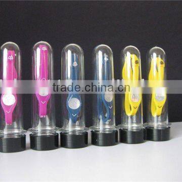 PET Test Tube With Screw Caps