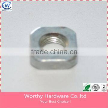 CNC precision metal nut parts machining steel