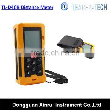 2016 TL-D40B newest OEM pocket hot sale laser distance meter with two bobble levels