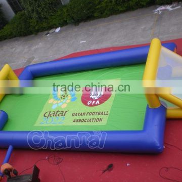 New Popular Inflatable Football Pitch Inflatable Sports Games Hot Selling Inflatable Football Game Ground Soccer Game