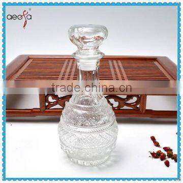 liquor decanter glass wine decanter with lid