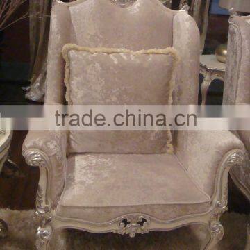 Royal Leather Wedding White chair for home