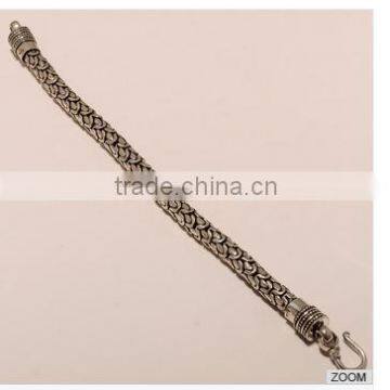 B0016-STERLING SILVER PLAIN BRACELET 61.59