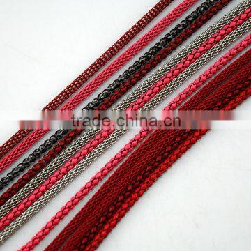 High Quality Indian Jewelry Set With Multilayer Colorful Chain Supplier's Choice photo-4