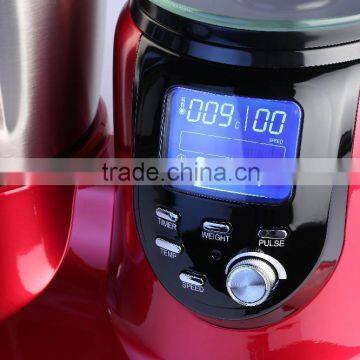 Electric Homeuse Thermo Mixer Cooker Soup Maker With 12 Speeds LCD Display photo-3