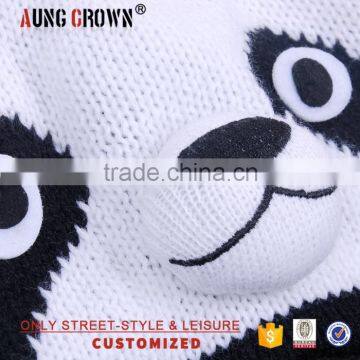 Custom Knit Animal Acrylic Beanie Cap photo-2