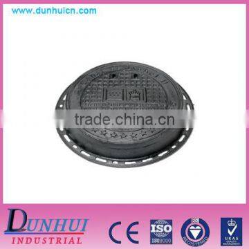 Made in China Best selling ductile cast iron telecom manhole cover