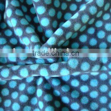 semi-dull printed polar fleece fabric