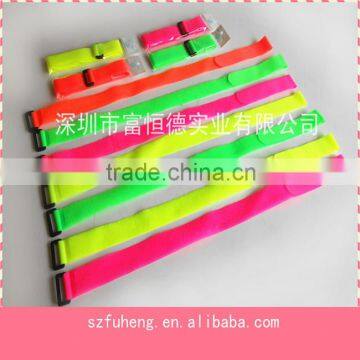 100% nylon Adjustable hook loop Strap with Customized Sizes