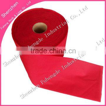 Soft fabric loop fabrics with red color