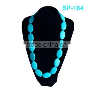 Hot Fashion Silicone jewelry Teething Necklace For Babies