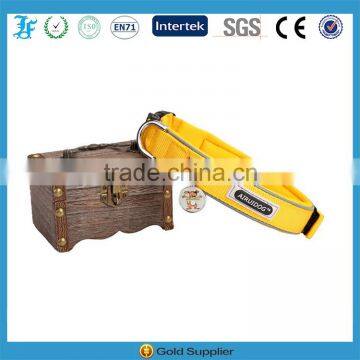 Nylon Webbing Collar for Dog With Neoprene and Velcro photo-4