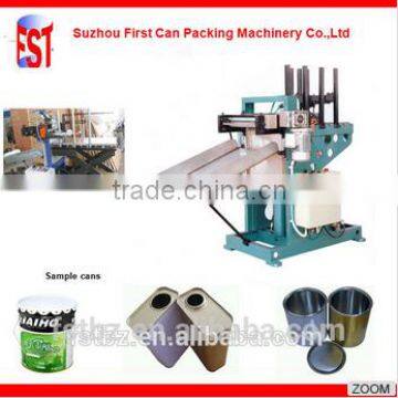 Square tin can making machine