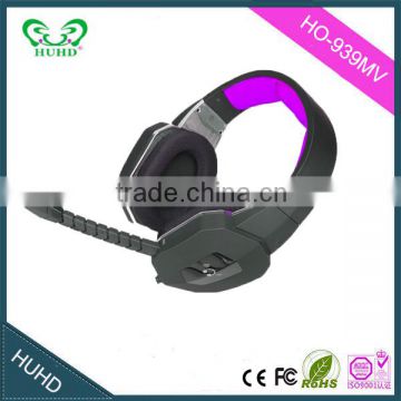 huhd hot sale headphone black color rubber cover