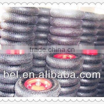 400-8 Pneumatic rubber wheel with rim