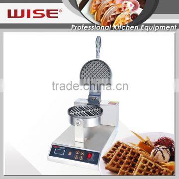 WISE Kitchen Automatic Thin Belgian Waffle Maker Commercial Kitchen Equipment