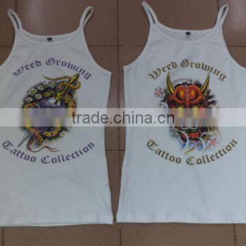 Ladies printed tank top