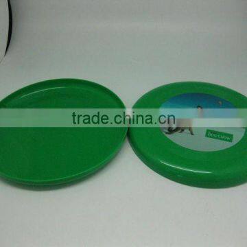 plastic christmas round think plate