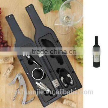 5 Piece Wine Bottle Accessory Deluxe Wine Bottle Gift Set