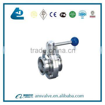 Sanitary Clamp-on Butterfly Valve photo-4