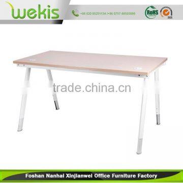 2015 foshan factory wholesale office furniture wooden and metal base