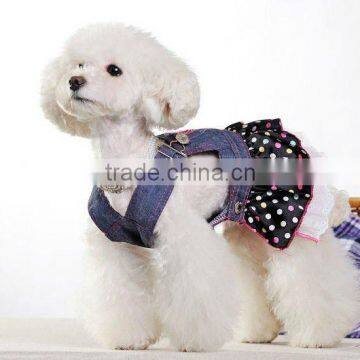 Pet Denim Skirt/Pet Clothes And Accessories/Pet Clothes For Dogs/Summer Per Clothes