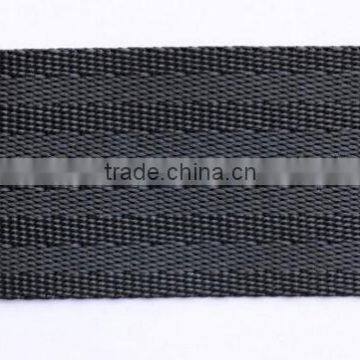 Polyester black woven jacquard ribbon