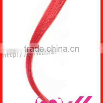 Crazy Red Hair Clip Clip In Hair Extension Human Remy Hair